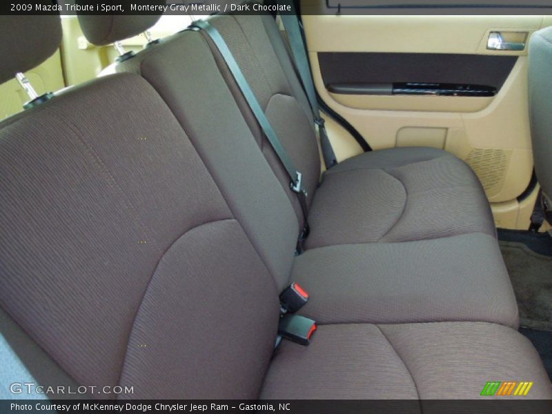 Rear Seat of 2009 Tribute i Sport