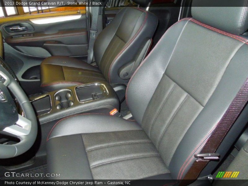 Front Seat of 2013 Grand Caravan R/T