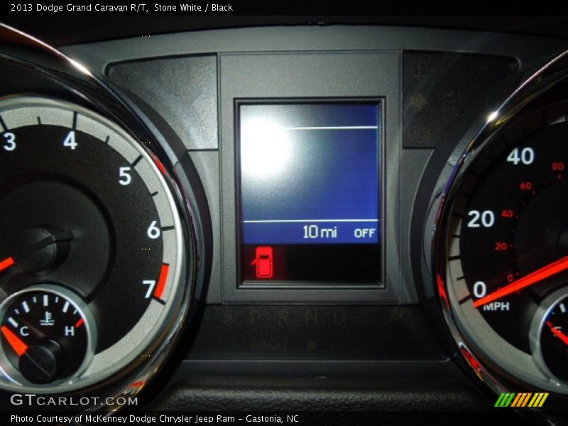Stone White / Black 2013 Dodge Grand Caravan R/T