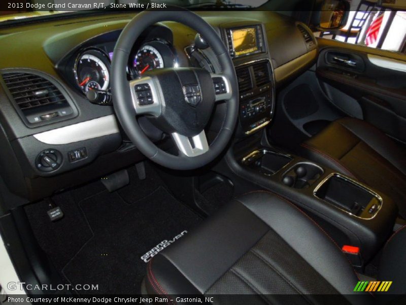Black Interior - 2013 Grand Caravan R/T 