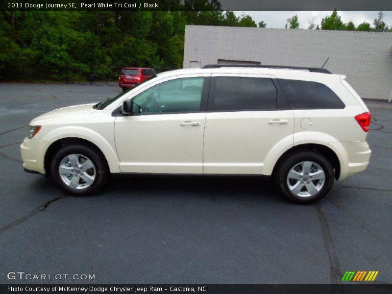  2013 Journey SE Pearl White Tri Coat