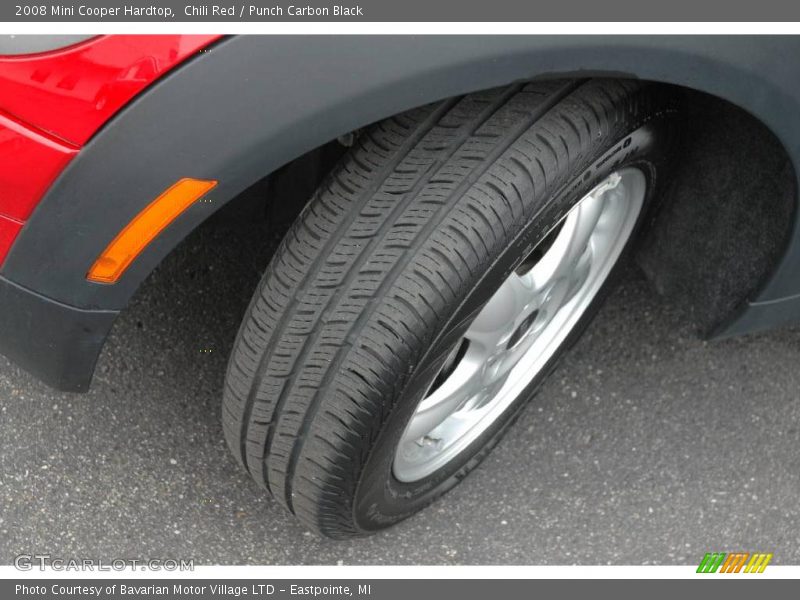 Chili Red / Punch Carbon Black 2008 Mini Cooper Hardtop