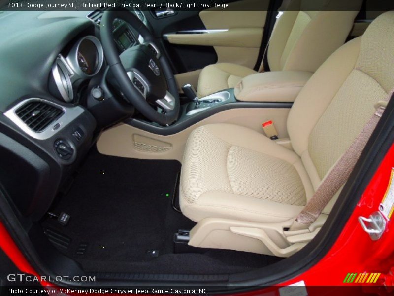 Front Seat of 2013 Journey SE