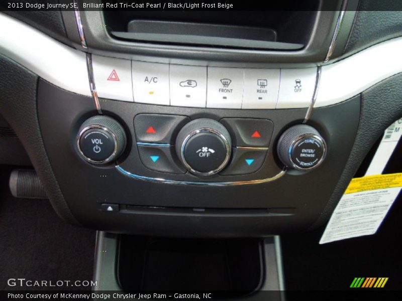Controls of 2013 Journey SE