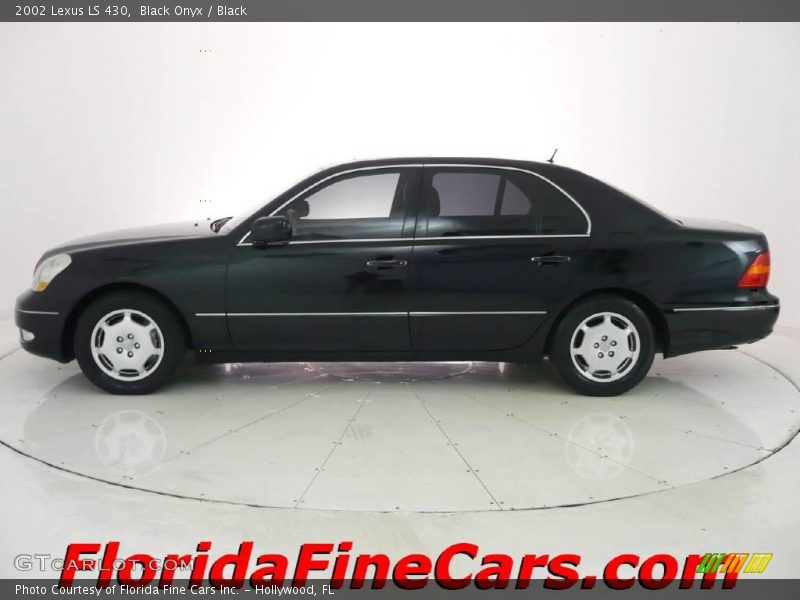 Black Onyx / Black 2002 Lexus LS 430
