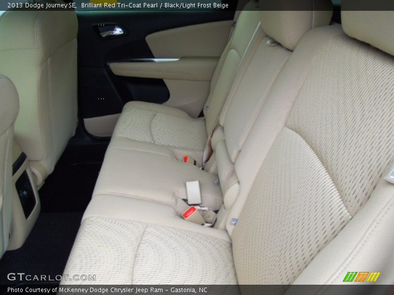 Rear Seat of 2013 Journey SE