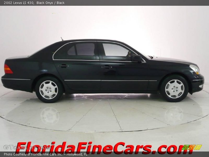 Black Onyx / Black 2002 Lexus LS 430