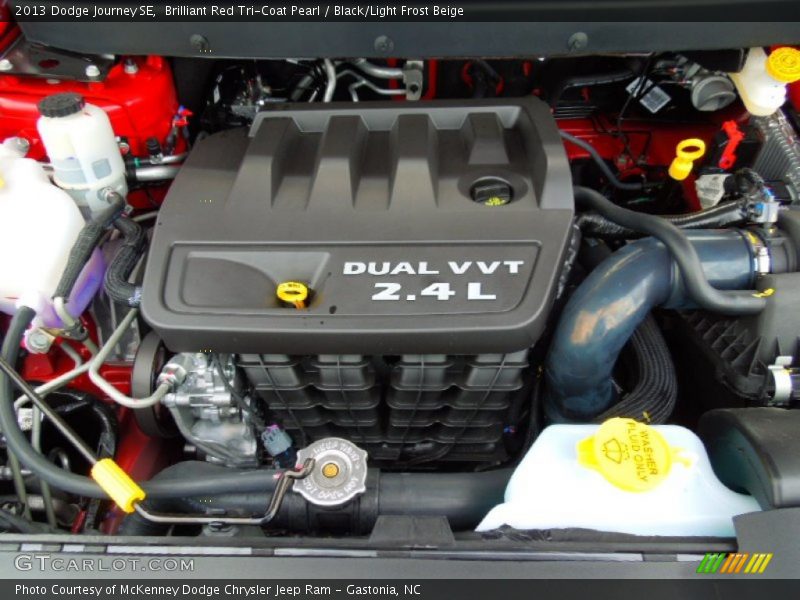  2013 Journey SE Engine - 2.4 Liter DOHC 16-Valve Dual VVT 4 Cylinder