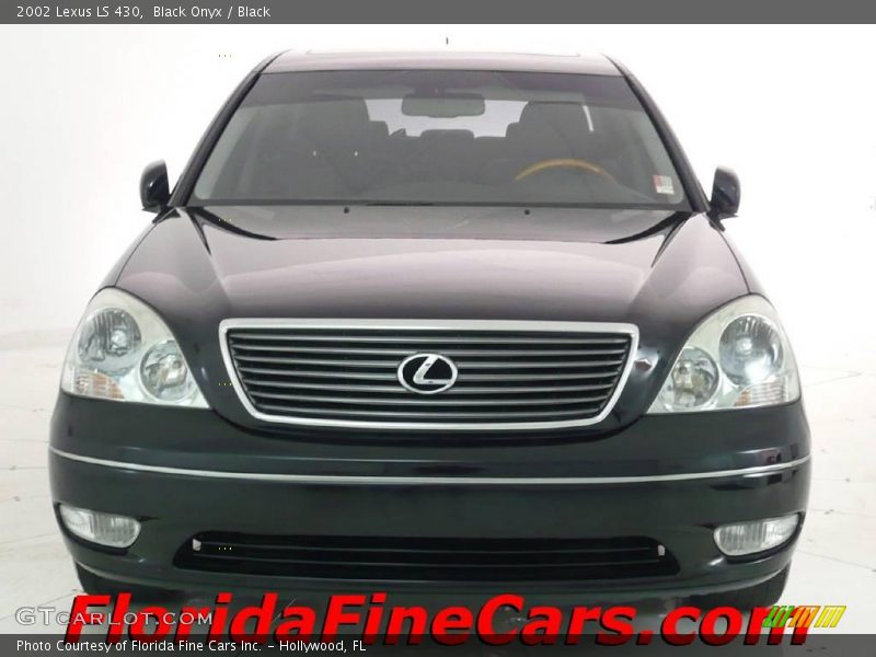 Black Onyx / Black 2002 Lexus LS 430
