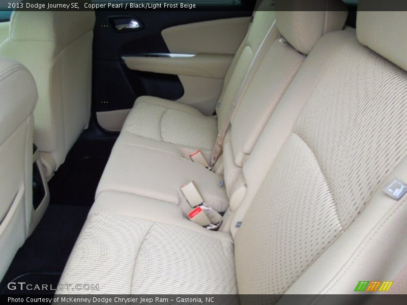 Copper Pearl / Black/Light Frost Beige 2013 Dodge Journey SE