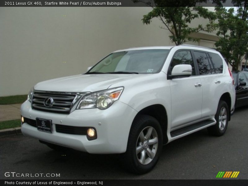 Starfire White Pearl / Ecru/Auburn Bubinga 2011 Lexus GX 460