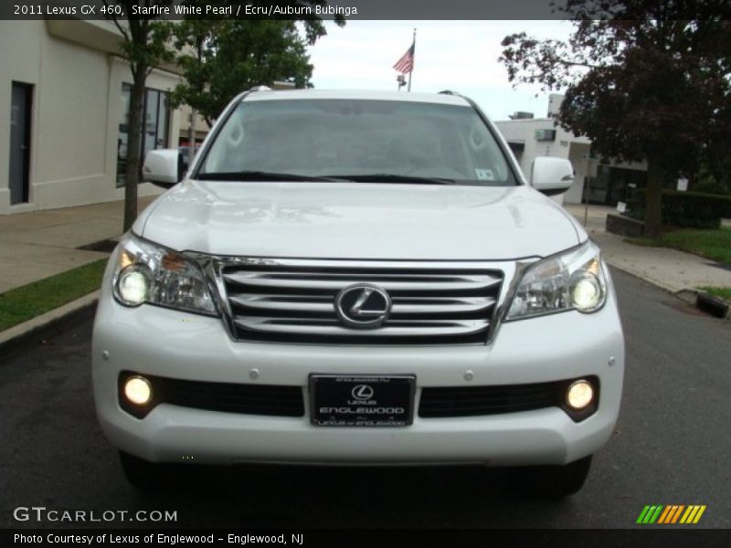 Starfire White Pearl / Ecru/Auburn Bubinga 2011 Lexus GX 460