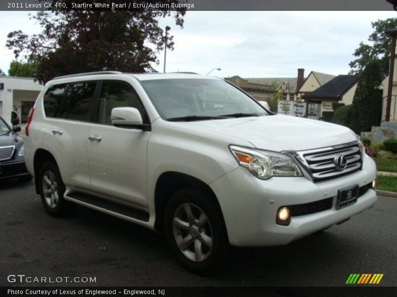 Starfire White Pearl / Ecru/Auburn Bubinga 2011 Lexus GX 460