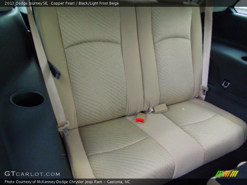 Rear Seat of 2013 Journey SE