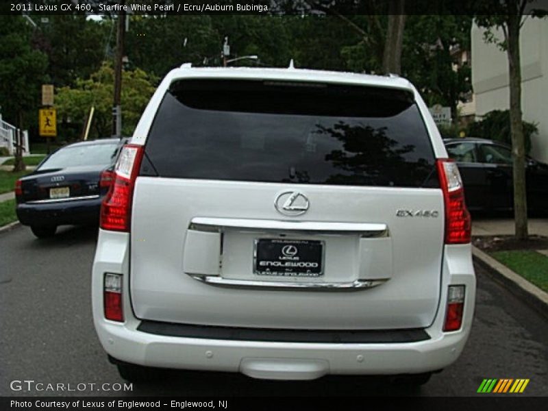Starfire White Pearl / Ecru/Auburn Bubinga 2011 Lexus GX 460