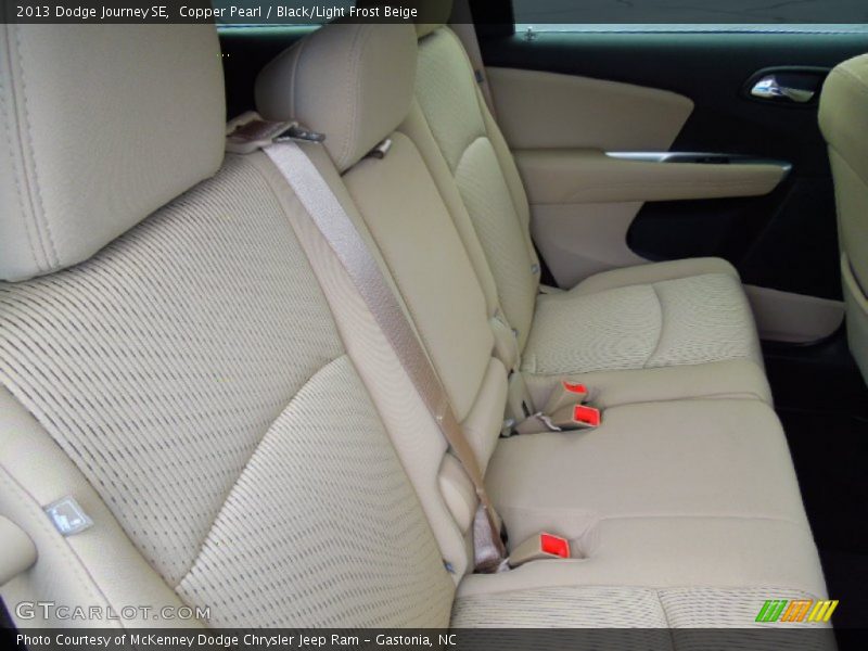 Copper Pearl / Black/Light Frost Beige 2013 Dodge Journey SE
