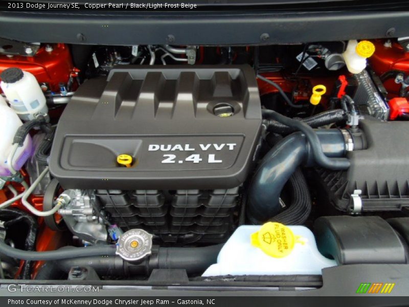  2013 Journey SE Engine - 2.4 Liter DOHC 16-Valve Dual VVT 4 Cylinder