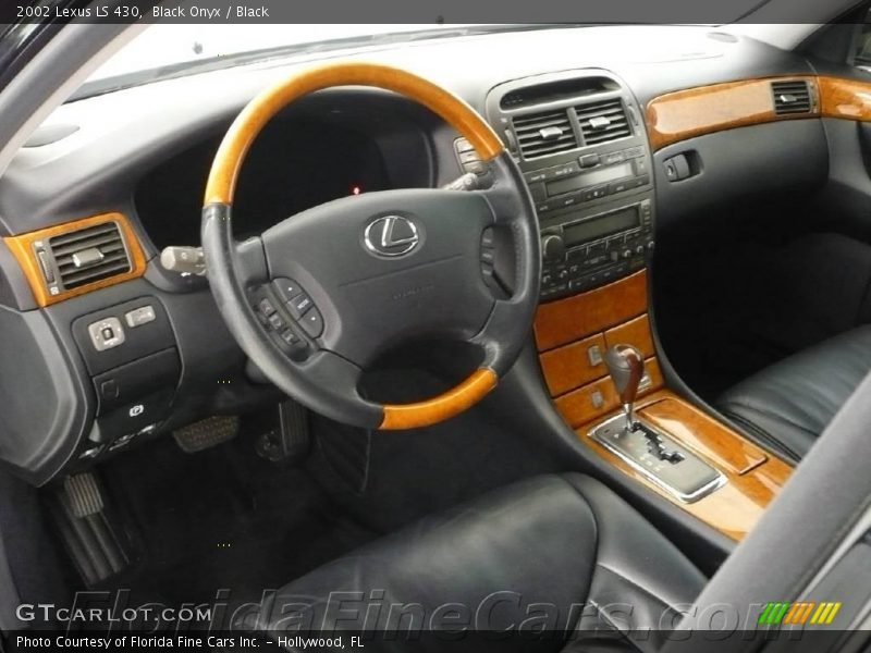 Black Onyx / Black 2002 Lexus LS 430