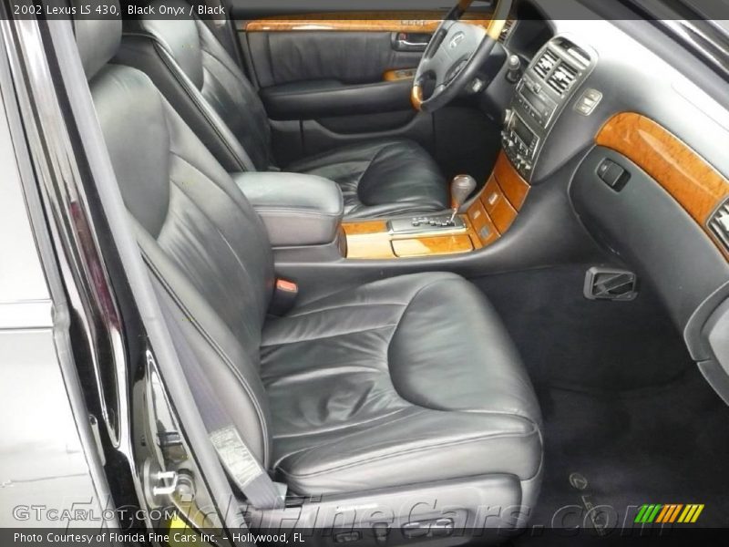 Black Onyx / Black 2002 Lexus LS 430