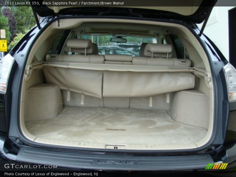 Black Sapphire Pearl / Parchment/Brown Walnut 2010 Lexus RX 350