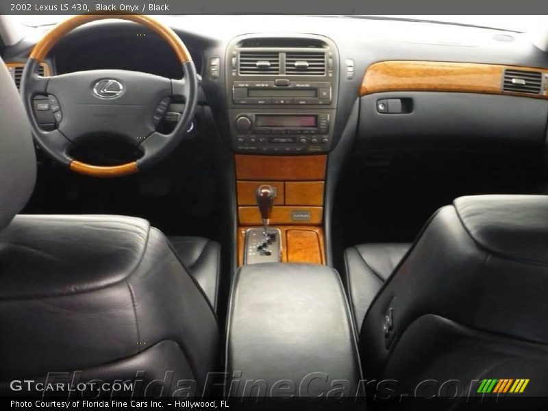 Black Onyx / Black 2002 Lexus LS 430