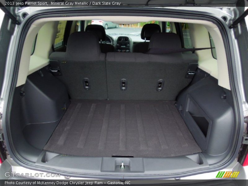 Mineral Gray Metallic / Dark Slate Gray 2013 Jeep Patriot Sport