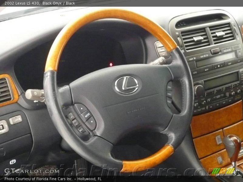 Black Onyx / Black 2002 Lexus LS 430
