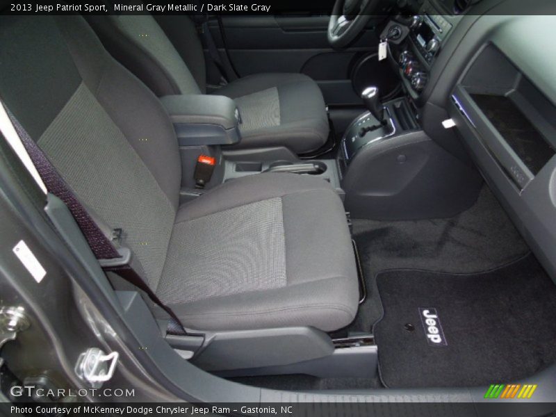 Mineral Gray Metallic / Dark Slate Gray 2013 Jeep Patriot Sport