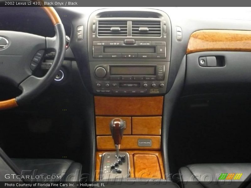 Black Onyx / Black 2002 Lexus LS 430
