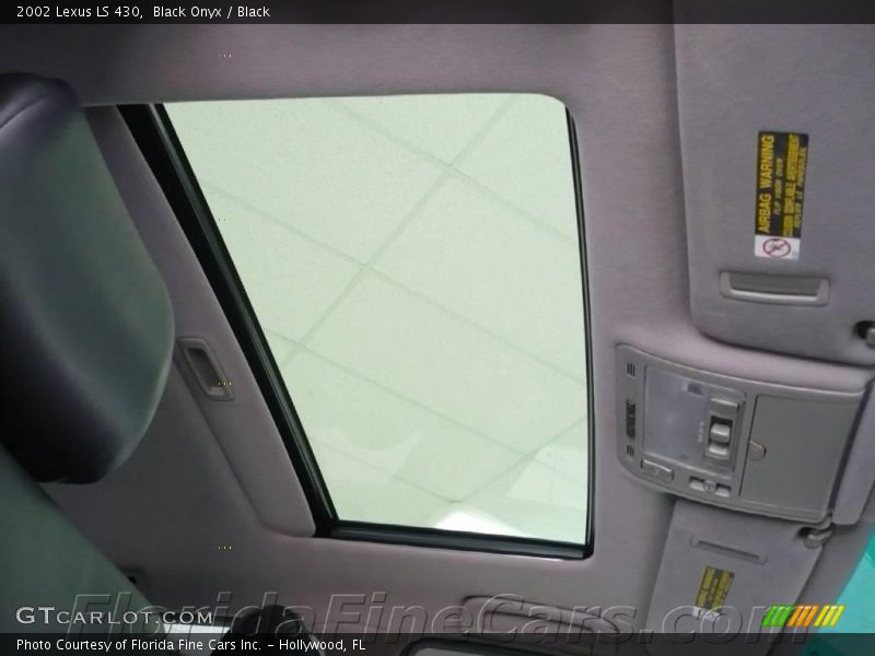 Black Onyx / Black 2002 Lexus LS 430