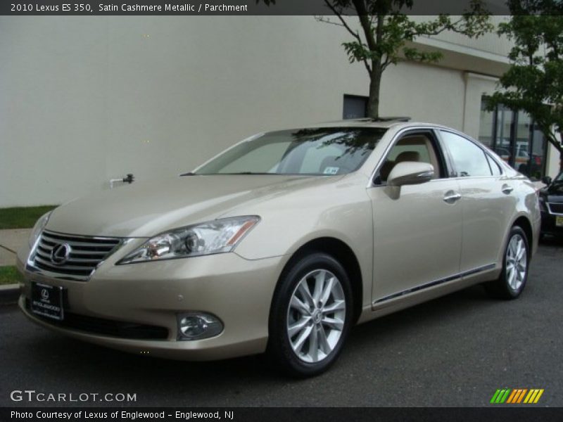 Satin Cashmere Metallic / Parchment 2010 Lexus ES 350