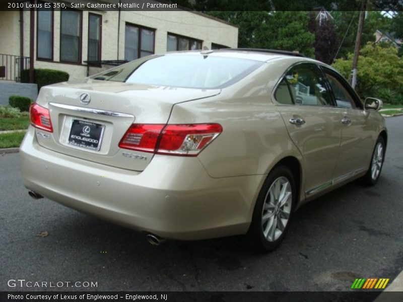Satin Cashmere Metallic / Parchment 2010 Lexus ES 350