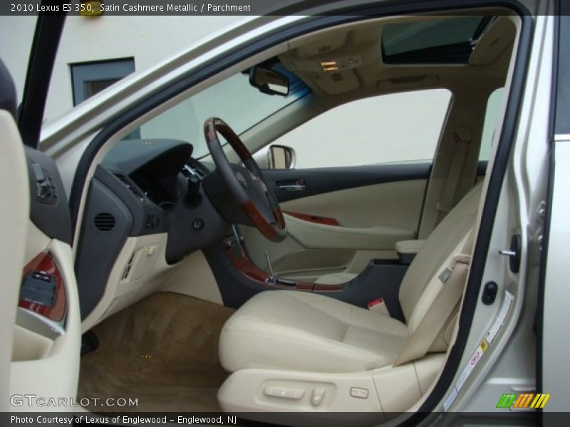 Satin Cashmere Metallic / Parchment 2010 Lexus ES 350