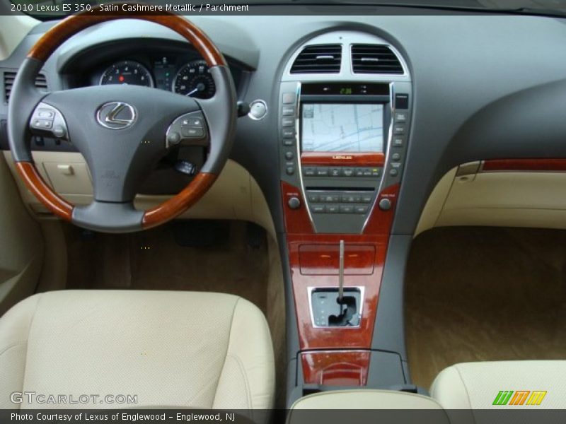 Satin Cashmere Metallic / Parchment 2010 Lexus ES 350