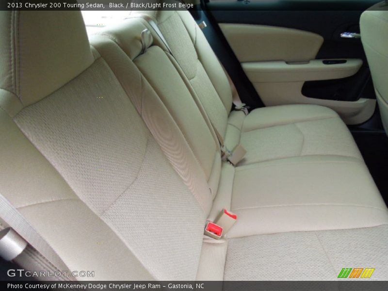 Black / Black/Light Frost Beige 2013 Chrysler 200 Touring Sedan