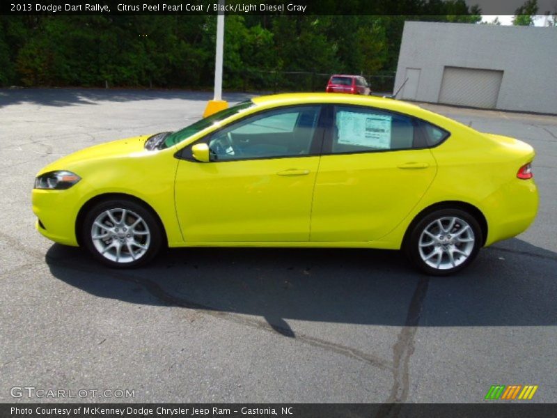 2013 Dart Rallye Citrus Peel Pearl Coat