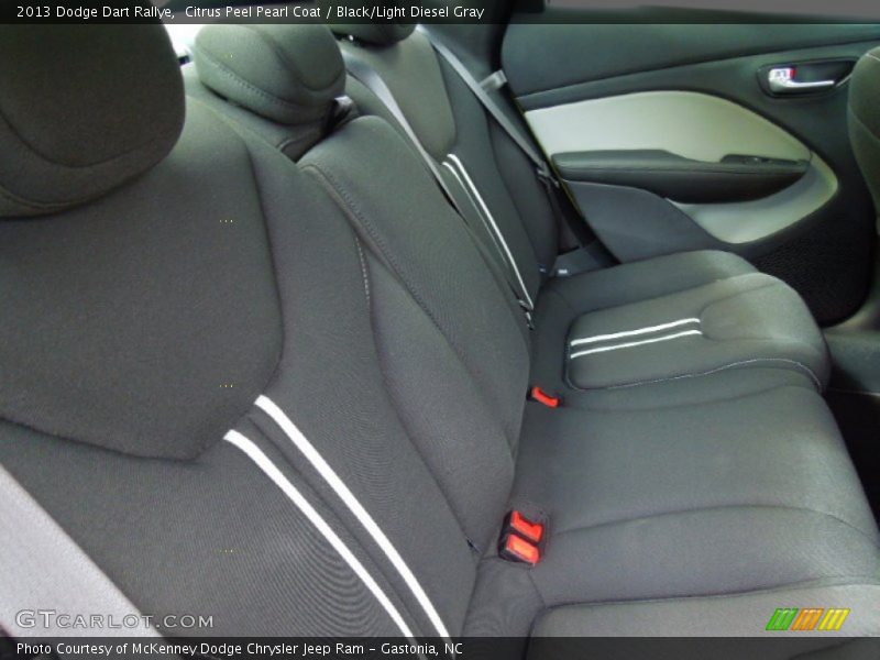 Rear Seat of 2013 Dart Rallye