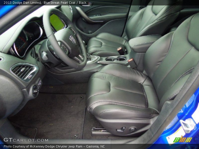 Front Seat of 2013 Dart Limited