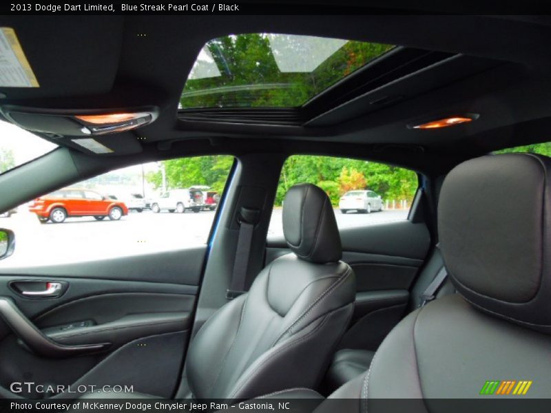 Sunroof of 2013 Dart Limited
