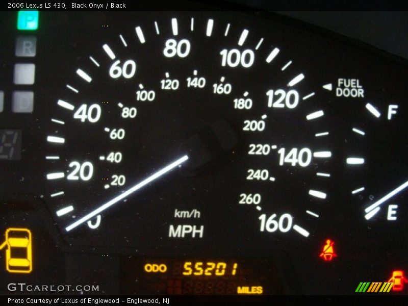 Black Onyx / Black 2006 Lexus LS 430