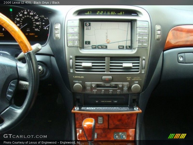 Black Onyx / Black 2006 Lexus LS 430