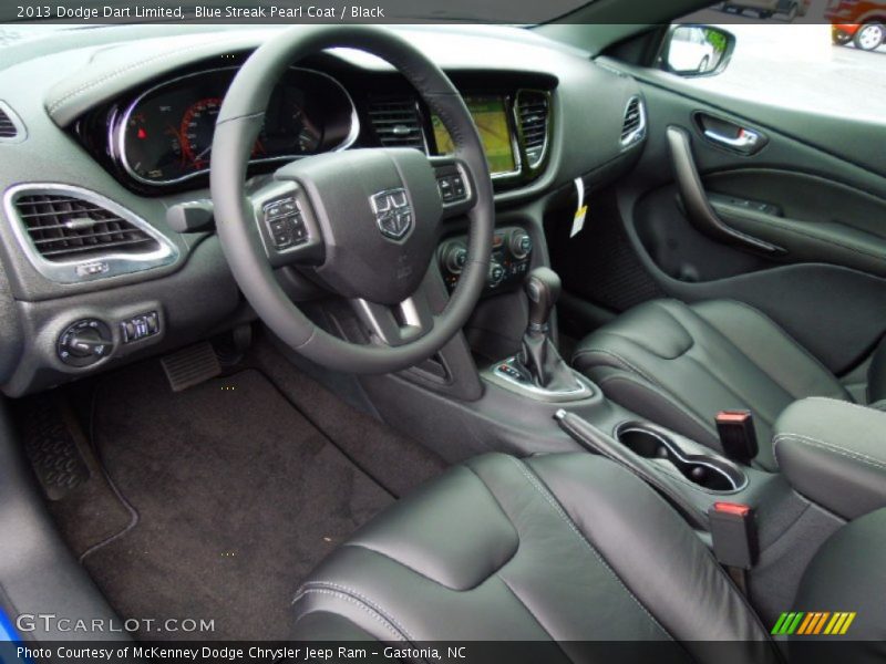 Black Interior - 2013 Dart Limited 