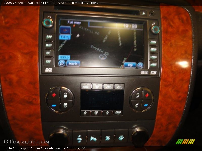 Silver Birch Metallic / Ebony 2008 Chevrolet Avalanche LTZ 4x4