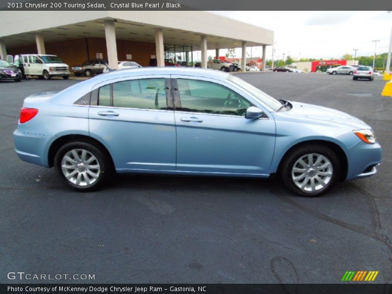Crystal Blue Pearl / Black 2013 Chrysler 200 Touring Sedan