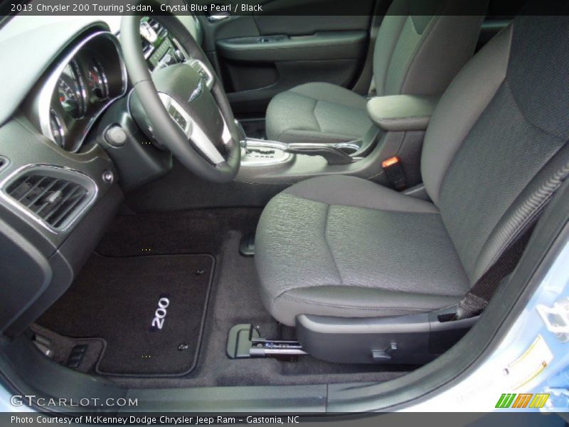 Front Seat of 2013 200 Touring Sedan
