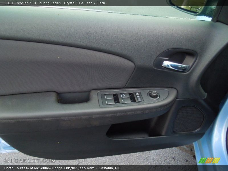 Crystal Blue Pearl / Black 2013 Chrysler 200 Touring Sedan
