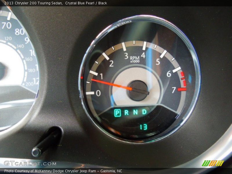 Crystal Blue Pearl / Black 2013 Chrysler 200 Touring Sedan