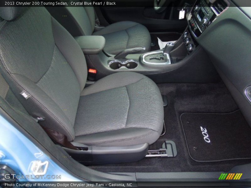 Crystal Blue Pearl / Black 2013 Chrysler 200 Touring Sedan