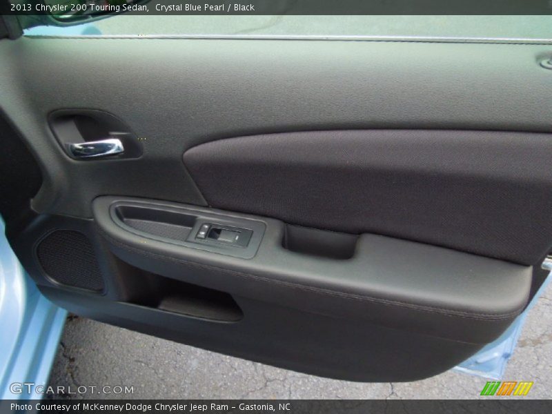 Crystal Blue Pearl / Black 2013 Chrysler 200 Touring Sedan