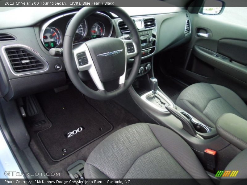 Black Interior - 2013 200 Touring Sedan 